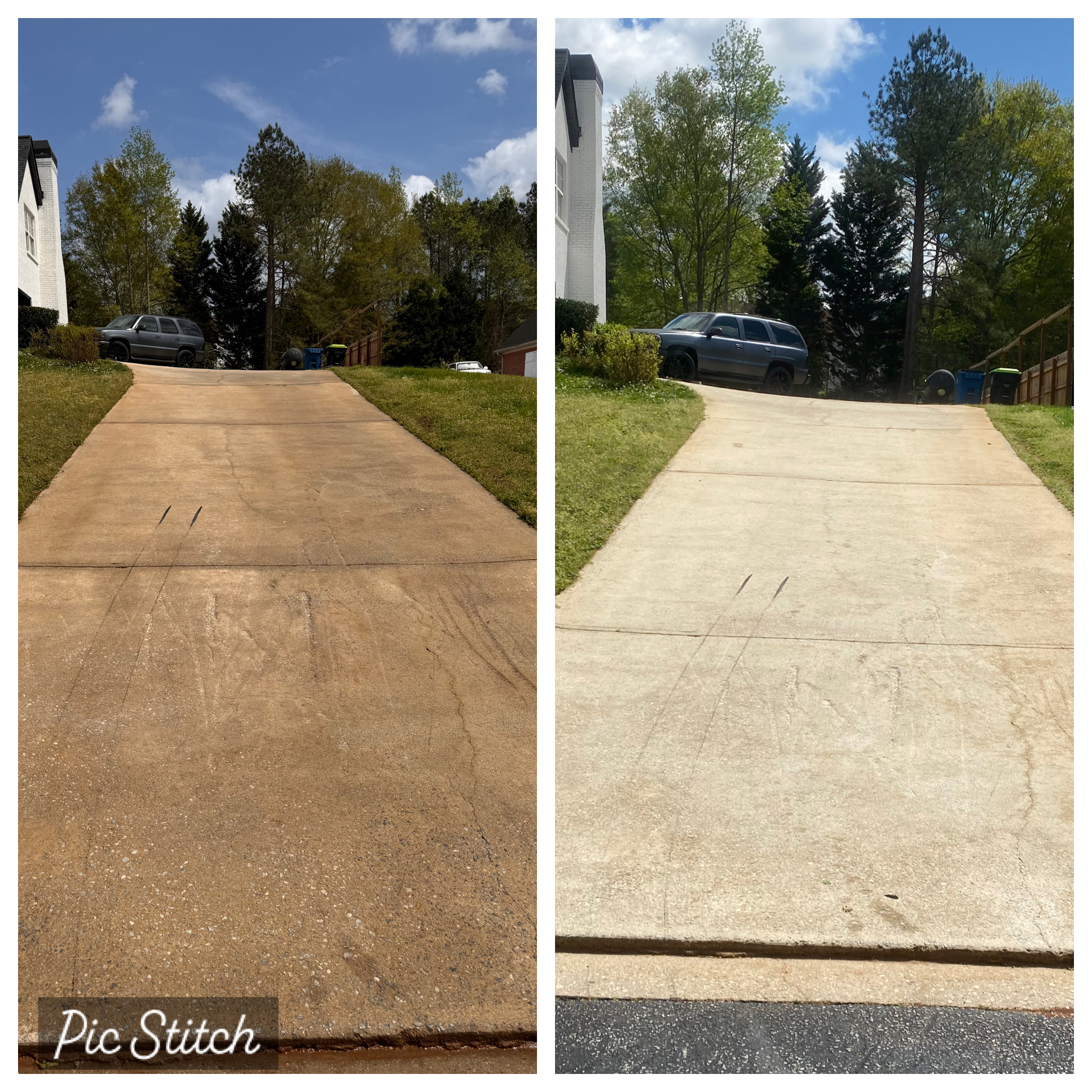 Free Wash Wednesday - Driveway Cleaning